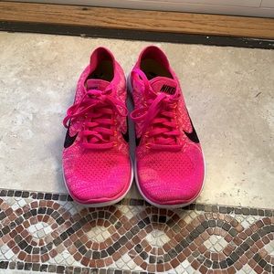 Pink Nike free runs !